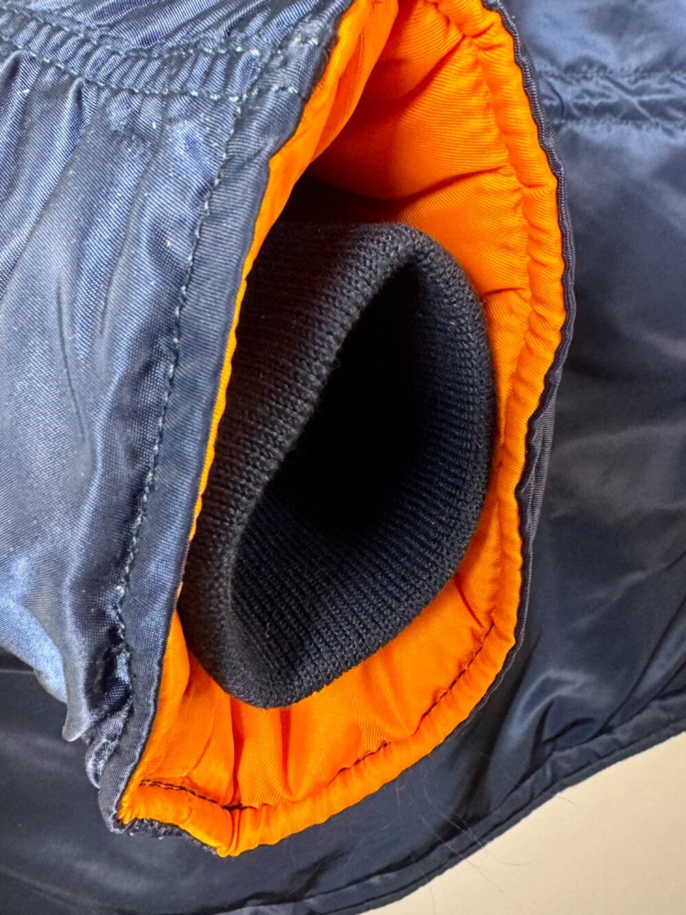 Alpha Industries Extreme Cold Weather Military Parka Coat Type N-3B Blue Sz XL - Picture 7 of 13